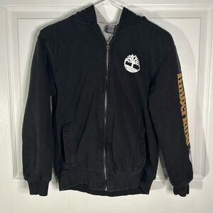 Boys Timerland Sherpa Lined Zipped Hoodie